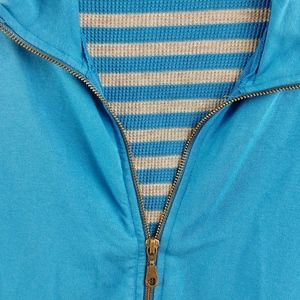 Splendid Jackets & Coats - π Splendid Blue Zipper Jacket Stretch Large L Splendid Jackets & Coats - π Splendid Blue Zipper Jacket Stretch Large L